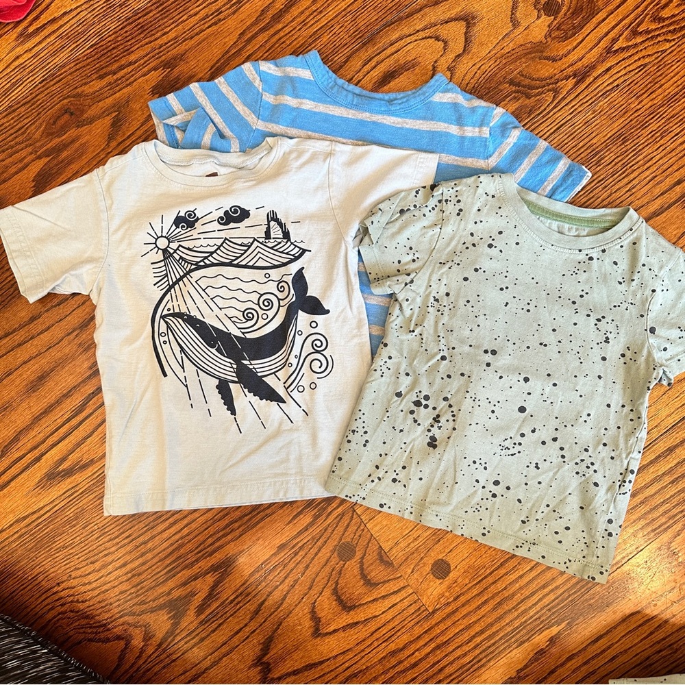Lot of three Tee Shirts Gap, H&M, Tea Size 3/3T
